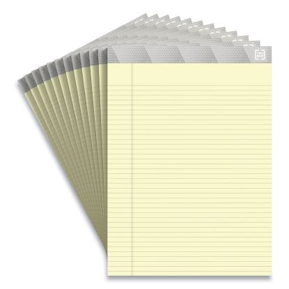 Notepads, Narrow Rule, 50 Canary-Yellow 8.5 x 11.75 Sheets, 12/Pack1