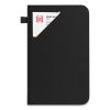 Medium Starter Journal, 1 Subject, Narrow Rule, Black Cover, 8 x 5, 192 Sheets1