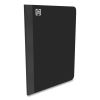 One-Subject Notebook, Medium/College Rule, Black Cover, 11 x 8.5, 70 Sheets, 3/Pack2