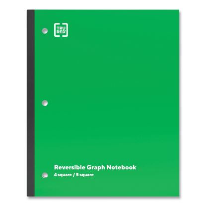 Wireless One-Subject Notebook, Quadrille Rule, Green Cover, 11 x 8.5, 80 Sheets1