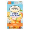 Cold Brew Iced Tea Bags, Peach, 0.07 oz Tea Bag, 20/Box1