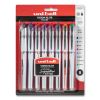 VISION ELITE Roller Ball Pen, Stick, Bold 0.8 mm, Assorted Ink and Barrel Colors, 8/Pack2