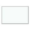 Melamine Dry Erase Board, 36 x 24, White Surface, Silver Frame1