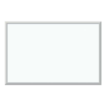 Melamine Dry Erase Board, 36 x 24, White Surface, Silver Frame1