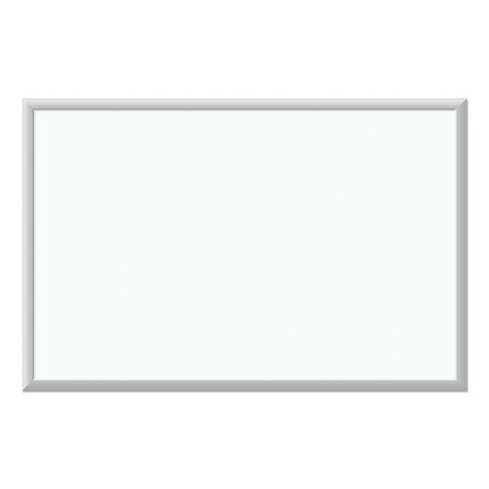 Melamine Dry Erase Board, 36 x 24, White Surface, Silver Frame1