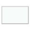 Melamine Dry Erase Board, 36 x 24, White Surface, Silver Frame1