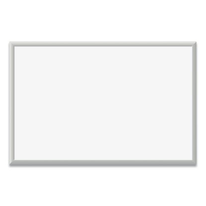 Magnetic Dry Erase Board with Aluminum Frame, 36 x 24, White Surface, Silver Frame1