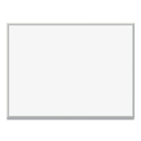 Magnetic Dry Erase Board with Aluminum Frame, 48 x 36, White Surface, Silver Frame1