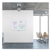 Glass Dry Erase Board, 48 x 36, White Surface2