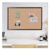 Cork Bulletin Board, 36 x 24, Natural Surface, Black Frame2