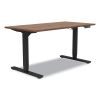 Essentials Electric Sit-Stand Desk, 55.1" x 27.5" x 25.9" to 51.5", Espresso/Black2