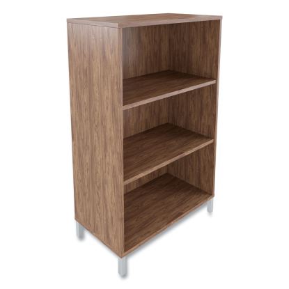 Essentials Laminate Bookcase, Three-Shelf, 28w x 15d x 45.6h, Espresso1