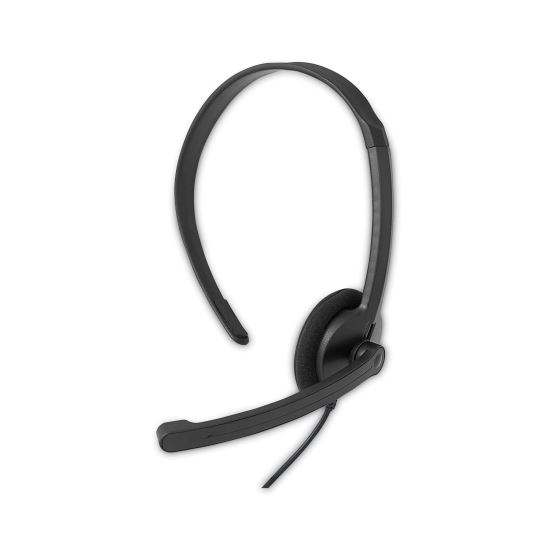 Mono Headset, Monaural, Over-the-Head, Black1