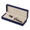 Expert Ballpoint Pen, Retractable, Medium 1 mm, Blue Ink, Black/Gold Barrel2