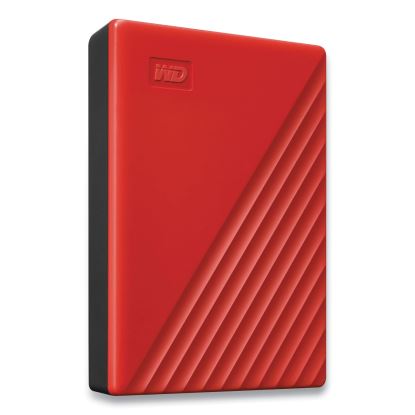 MY PASSPORT External Hard Drive, 4 TB, USB 3.2, Red1