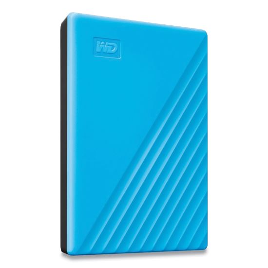 MY PASSPORT External Hard Drive, 2 TB, USB 3.2, Sky Blue1