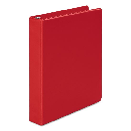 368 Basic Round Ring Binder, 3 Rings, 1.5" Capacity, 11 x 8.5, Red1