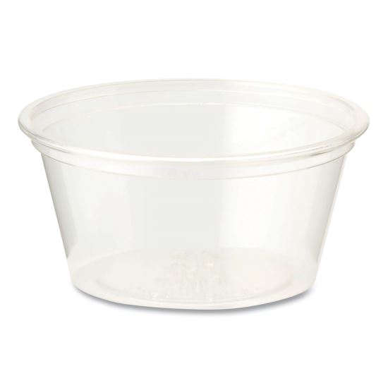 PLA Clear Cold Cups, Souffle, 2 oz, Clear, 2,000/Carton1