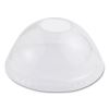 PLA Clear Cold Cup Lids, Dome Lid, Fits 9 oz to 24 oz Cups, 1,000/Carton1