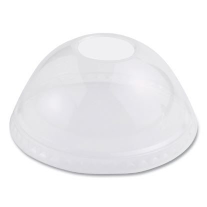 PLA Clear Cold Cup Lids, Dome Lid, Fits 9 oz to 24 oz Cups, 1,000/Carton1
