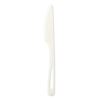 TPLA Compostable Cutlery, Knife, 6.7", White, 1,000/Carton1