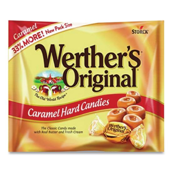 Hard Candies, Caramel, 12 oz Bag1