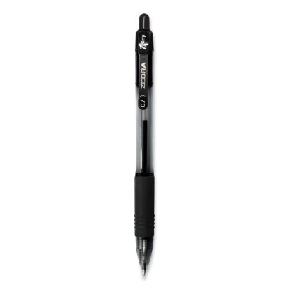 Z-Grip Ballpoint Pen, Retractable, Medium 0.7 mm, Black Ink, Black Tinted Barrel, 12/Pack1