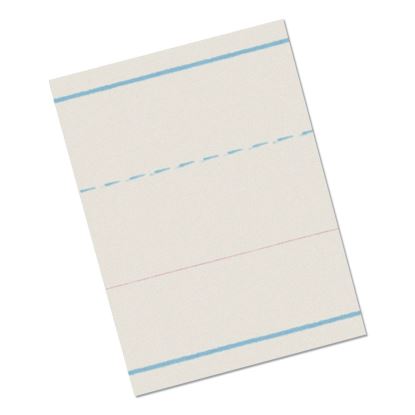 Multi-Program Handwriting Paper, 30 lb Bond Weight, 1 1/8" Long Rule, Two-Sided, 8 x 10.5, 500/Pack1