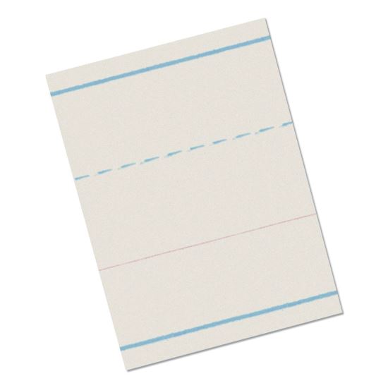 Multi-Program Handwriting Paper, 30 lb Bond Weight, 1 1/8" Long Rule, Two-Sided, 8 x 10.5, 500/Pack1