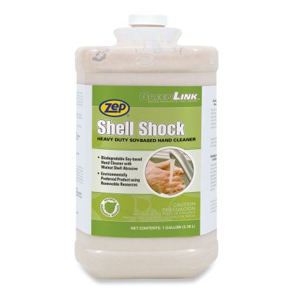 Shell Shock Heavy Duty Soy-Based Hand Cleaner, Cinnamon, 1 gal Bottle, 4/Carton1