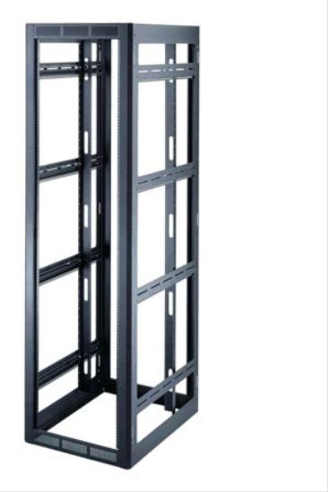 Picture of Accu-Tech WRK Series Gangable Enclosures 37 Space Freestanding rack Black