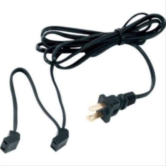 Picture of Accu-Tech FANCORD-2X1 power cable Black 70.9" (1.8 m)