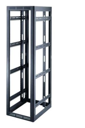 Accu-Tech WRK Series Gangable Enclosures 44 Space Freestanding rack Black1