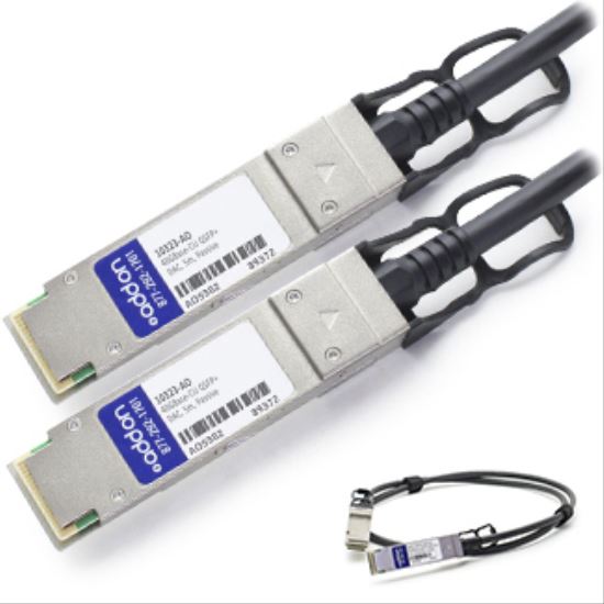 AddOn Networks 5m, QSFP+ networking cable Black 196.9" (5 m)1