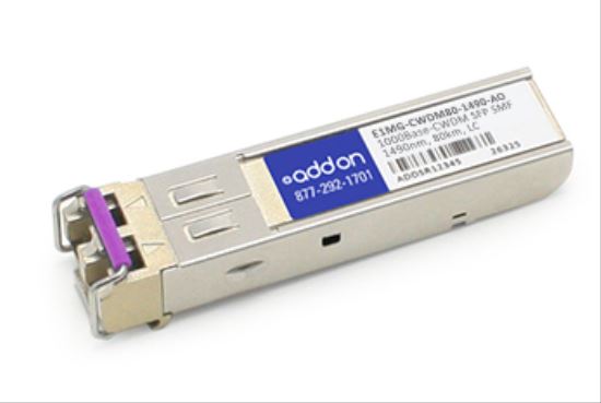 AddOn Networks E1MG-CWDM80-1490-AO network transceiver module Fiber optic 1000 Mbit/s SFP 1490 nm1