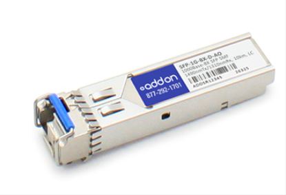 AddOn Networks SFP-1G-BX-D-AO network transceiver module Fiber optic 1000 Mbit/s1