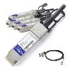 AddOn Networks 1m QSFP+ - 4xSFP+ InfiniBand cable 39.4" (1 m) QSFP+ 4xSFP+ Black1