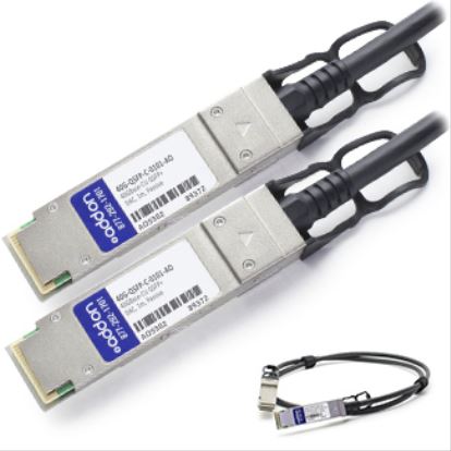 AddOn Networks 40G-QSFP-C-0101-AO InfiniBand cable 39.4" (1 m) QSFP+ Black1