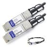 AddOn Networks 1m QSFP+ - QSFP+ InfiniBand cable 39.4" (1 m) QSFP+ Black1