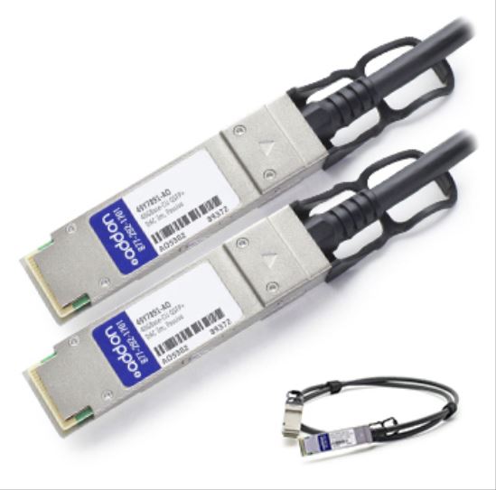 AddOn Networks 1m QSFP+ - QSFP+ InfiniBand cable 39.4" (1 m) QSFP+ Black1