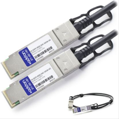 AddOn Networks EX-QSFP-40GE-DAC-50CM-AO InfiniBand cable 19.7" (0.5 m) QSFP+ Black1