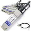 AddOn Networks QSFP-4SFP-PDAC3M-AO InfiniBand cable 118.1" (3 m) QSFP+ 4xSFP+ Black1