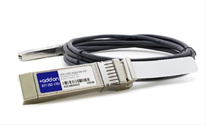 Picture of AddOn Networks SFP-10G-ADAC2M-AO InfiniBand/fibre optic cable 78.7" (2 m) SFP+ Black