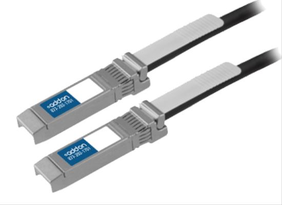 Picture of AddOn Networks ADD-SDESFO-PDAC5M InfiniBand/fibre optic cable 196.9" (5 m) SFP+ Black