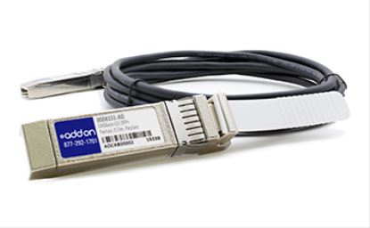 AddOn Networks 0.5m SFP+ - SFP+ InfiniBand cable 19.7" (0.5 m) SFP+ Black1