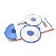 Picture of Allsop 27030 optical disc case Blue