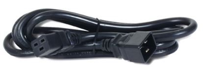 APC AP9877 power cable Black 78" (1.98 m) C19 coupler C20 coupler1