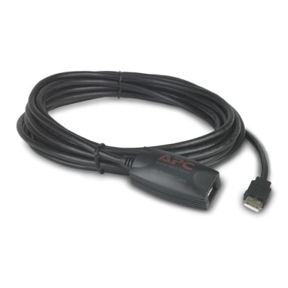 APC NetBotz USB Latching Repeater Cable, LSZH - 5m USB cable 196.9" (5 m) USB A Black1