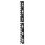 APC AR7580A cable tray Straight cable tray Black1