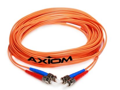 Picture of Axiom AXG92678 InfiniBand/fibre optic cable 118.1" (3 m) LC SC OFNR Orange